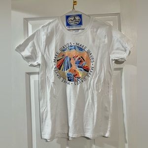 Vera Bradley “Make Waves” 100% Cotton Graphic T-Shirt - Size S/P